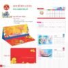 Lịch Để Bàn 2027 TD Mẫu TD46 (14 x 24cm) Bộ Quà Tặng Doanh Nghiệp Thủy Tinh & Lịch in logo doanh nghiệp quà tặng Tết tại Quà Tặng Thủy Tinh VN