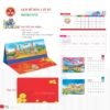 Lịch Để Bàn 2027 TD Mẫu TD48 (14 x 24cm) Bộ Quà Tặng Doanh Nghiệp Thủy Tinh & Lịch in logo doanh nghiệp quà tặng Tết tại Quà Tặng Thủy Tinh VN