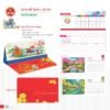 Lịch Để Bàn 2027 TD Mẫu TD49 (14 x 24cm) Bộ Quà Tặng Doanh Nghiệp Thủy Tinh & Lịch in logo doanh nghiệp quà tặng Tết tại Quà Tặng Thủy Tinh VN