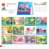 Lịch Bàn Chữ A 2027 TD Mẫu TD54 (19 x 19cm) Bộ Quà Tặng Doanh Nghiệp Thủy Tinh & Lịch in logo doanh nghiệp quà tặng Tết tại Quà Tặng Thủy Tinh VN