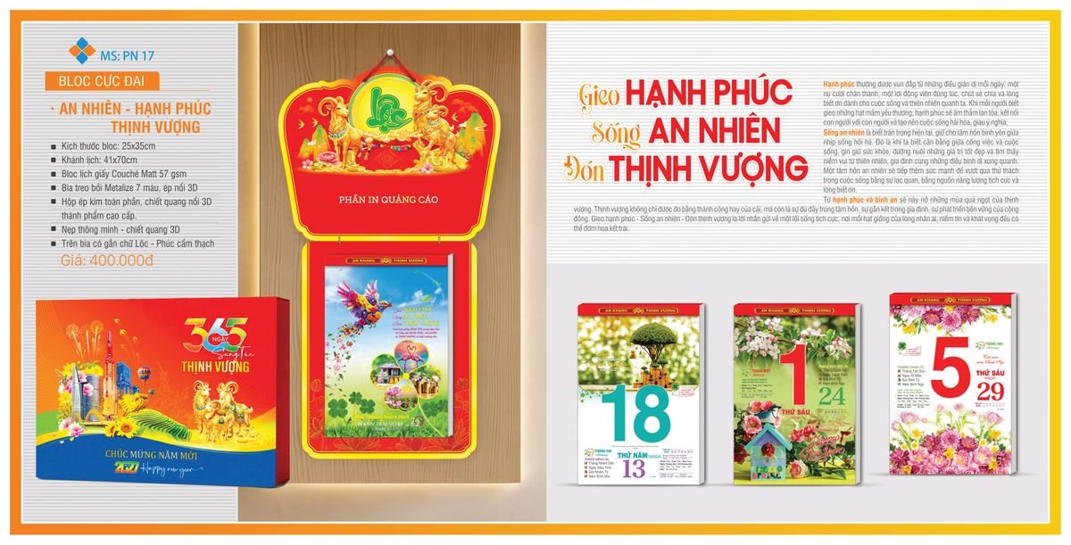Lịch Bloc TPN 2027 TPNBLOC20 Bộ Quà Tặng Doanh Nghiệp Thủy Tinh & Lịch