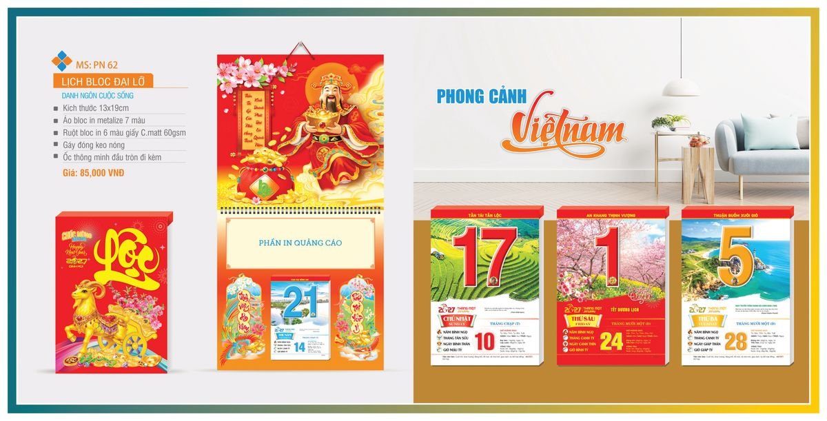 Lịch Bloc TPN 2027 TPNBLOC69 Bộ Quà Tặng Doanh Nghiệp Thủy Tinh & Lịch