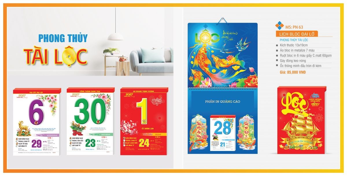 Lịch Bloc TPN 2027 TPNBLOC70 Bộ Quà Tặng Doanh Nghiệp Thủy Tinh & Lịch