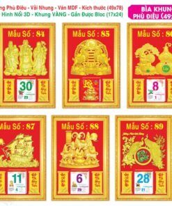 Lịch Bloc Đại Đặc Biệt 2027 TS Mẫu TS-40 (49 x 78 cm) Bộ Quà Tặng Doanh Nghiệp Thủy Tinh & Lịch