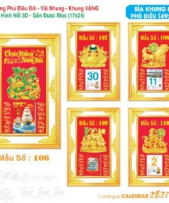 Lịch Bloc Đại Đặc Biệt 2027 TS Mẫu TS-44 (17 x 24 cm) Bộ Quà Tặng Doanh Nghiệp Thủy Tinh & Lịch