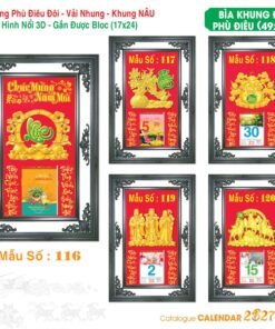 Lịch Bloc Đại Đặc Biệt 2027 TS Mẫu TS-46 (17 x 24 cm) Bộ Quà Tặng Doanh Nghiệp Thủy Tinh & Lịch