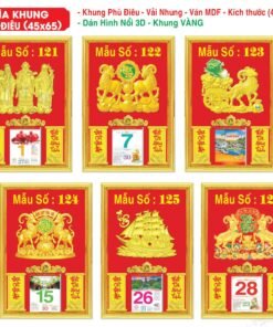 Lịch Bìa Treo 2027 TS Mẫu TS-47 (45 x 65 cm) Bộ Quà Tặng Doanh Nghiệp Thủy Tinh & Lịch