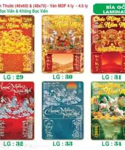 Lịch Bìa Treo 2027 TS Mẫu TS-62 (40 x 60 cm) Bộ Quà Tặng Doanh Nghiệp Thủy Tinh & Lịch