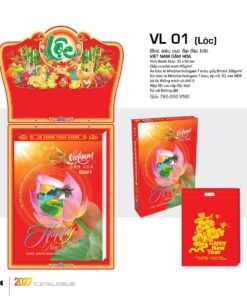 Lịch Bloc Siêu Cực Đại 2027 VL Mẫu VL01 (35 x 50cm) Bộ Quà Tặng Doanh Nghiệp Thủy Tinh & Lịch in logo doanh nghiệp quà tặng Tết tại Quà Tặng Thủy Tinh VN