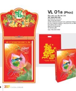 Lịch Bloc Siêu Cực Đại 2027 VL Mẫu VL01A (35 x 50cm) Bộ Quà Tặng Doanh Nghiệp Thủy Tinh & Lịch in logo doanh nghiệp quà tặng Tết tại Quà Tặng Thủy Tinh VN
