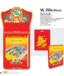 Lịch Bloc Siêu Cực Đại 2027 VL Mẫu VL02A (38 x 53 cm) Bộ Quà Tặng Doanh Nghiệp Thủy Tinh & Lịch in logo doanh nghiệp quà tặng Tết tại Quà Tặng Thủy Tinh VN