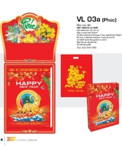 Lịch Bloc Cực Đại 2027 VL Mẫu VL03A (25 x 35cm) Bộ Quà Tặng Doanh Nghiệp Thủy Tinh & Lịch in logo doanh nghiệp quà tặng Tết tại Quà Tặng Thủy Tinh VN