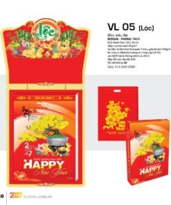 Lịch Bloc Siêu Đại 2027 VL Mẫu VL05 (20 x 30cm) Bộ Quà Tặng Doanh Nghiệp Thủy Tinh & Lịch in logo doanh nghiệp quà tặng Tết tại Quà Tặng Thủy Tinh VN