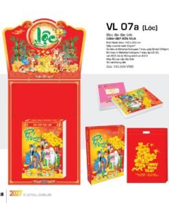 Lịch Bloc Đại Đặc Biệt 2027 VL Mẫu VL07A - Đại Cát Đại Lợi (29 x 41 cm) Bộ Quà Tặng Doanh Nghiệp Thủy Tinh & Lịch in logo doanh nghiệp quà tặng Tết tại Quà Tặng Thủy Tinh VN