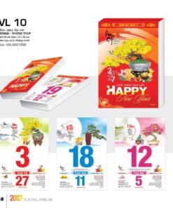 Lịch Bloc Siêu Đại 2027 VL Mẫu VL1011 (20 x 30cm) Bộ Quà Tặng Doanh Nghiệp Thủy Tinh & Lịch in logo doanh nghiệp quà tặng Tết tại Quà Tặng Thủy Tinh VN
