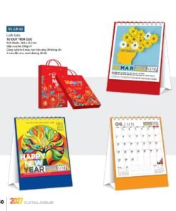 Lịch Bloc 2027 VL Mẫu VLLB02 (29 x 41 cm) Bộ Quà Tặng Doanh Nghiệp Thủy Tinh & Lịch in logo doanh nghiệp quà tặng Tết tại Quà Tặng Thủy Tinh VN