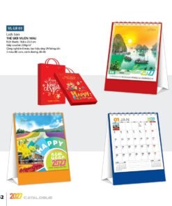 Lịch Bloc 2027 VL Mẫu VLLB03 (29 x 41 cm) Bộ Quà Tặng Doanh Nghiệp Thủy Tinh & Lịch in logo doanh nghiệp quà tặng Tết tại Quà Tặng Thủy Tinh VN