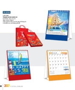 Lịch Bloc 2027 VL Mẫu VLLB06 (29 x 41 cm) Bộ Quà Tặng Doanh Nghiệp Thủy Tinh & Lịch in logo doanh nghiệp quà tặng Tết tại Quà Tặng Thủy Tinh VN