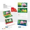 Lịch Bàn Chữ M (Có Note 52 Tuần) 2027 VL Mẫu VLLB13 (24 x 11cm) Bộ Quà Tặng Doanh Nghiệp Thủy Tinh & Lịch in logo doanh nghiệp quà tặng Tết tại Quà Tặng Thủy Tinh VN